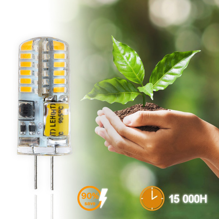 Żarówka LED G4 Kapsułka 4W = 30W 380lm 3000K Ciepła 360° 12V LUMILED