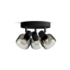 Lampa Sufitowa Reflektor Plafon 3x E14 LED Czarna Sleet Philips