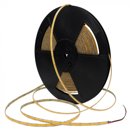Taśma LED Pasek COB 9W/m 1035lm/m 480LED/m 12V 4000K Neutralna IP67 Rolka 20m Ecolight