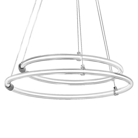 Lampa Sufitowa Wisząca Dekoracyjna LED 21W 2400lm 3000K Ciepła Ściemnialna Zwis Szary Decor Ledvance