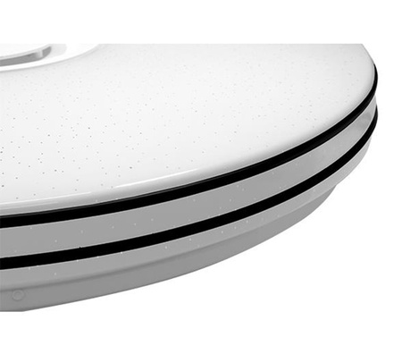 PLAFON LED 50cm lampa sufitowa okrągła RGBW 3000K-6500K + pilot Głośnik BLUETOOTH