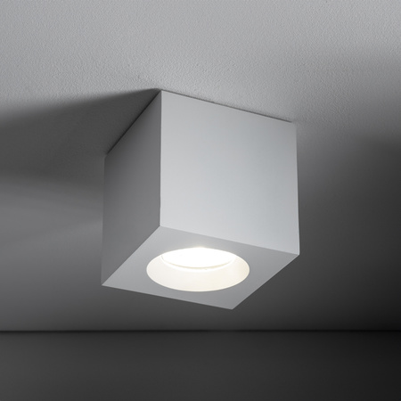 Oprawa Natynkowa Sufitowa GU10 SPOT TUBA Biała Wodoodporna IP44 PARANA 10719 Nowodvorski