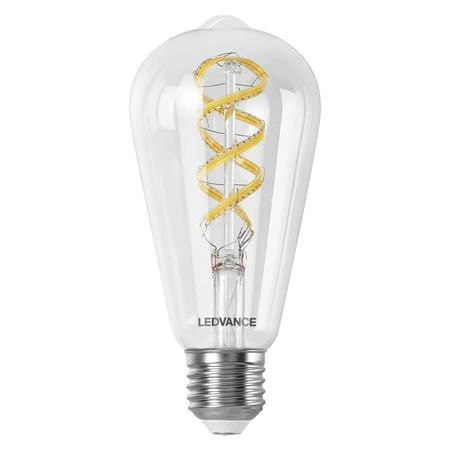 Żarówka LED E27 4.8W = 40W 470lm RGBW CCT Ściemnialna SMART+ WiFi Filament Edison Ledvance