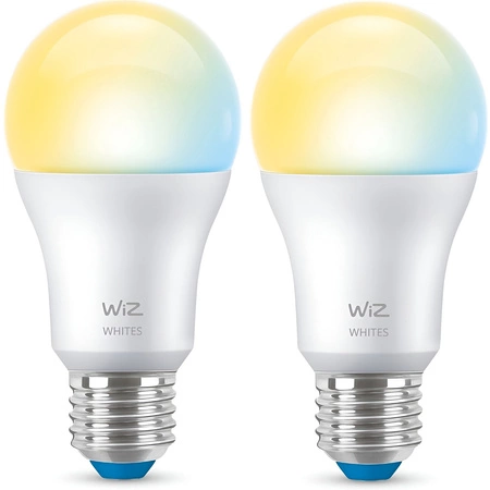 2x Żarówka LED E27 A60 8W = 60W 2700-6500K SMART WiFi WiZ