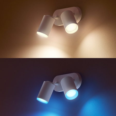 Philips HUE White and Color Ambiance Lampa Fugato 2x4,2W Bluetooth Zigbee