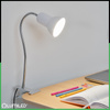 Lampka Biurkowa Stołowa Regulowana DONA Szkolna Nocna E27 Klips Biała LUMILED