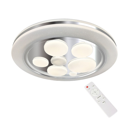 Plafon LED Lampa Sufitowa Natynkowa BUBBLES 48W Ø490 mm Milagro