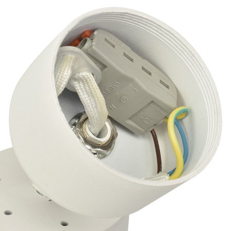 Oprawa Sufitowa Natynkowa Halogenowa MICA Biała 1xGU10 Spot Milagro