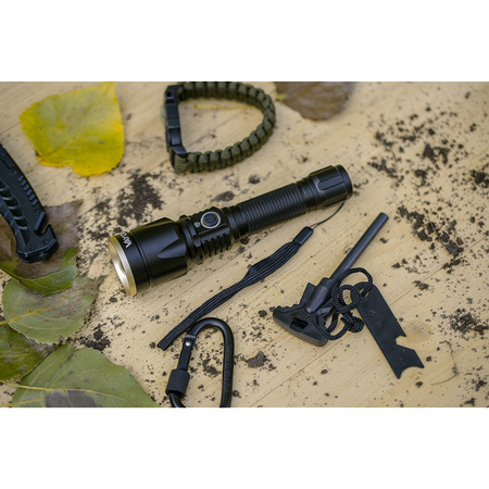 Latarka Taktyczna XML2 T6 LED 1200 LM USB ZOOM Ręczna Lampa Akumulatorowa VA0026 VAYOX