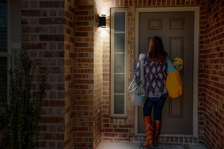 Kinkiet Ogrodowy Lampa Elewacyjna Zewnętrzna GU10 Szary IP44 Endura Osram