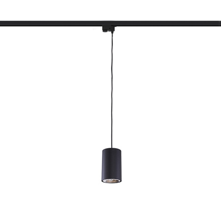 Reflektor Szynowy Lampa do Szynoprzewodów 1-fazowy GU10 Czarny Nowoczesna PROFILE BIT 8823 Nowodvorski