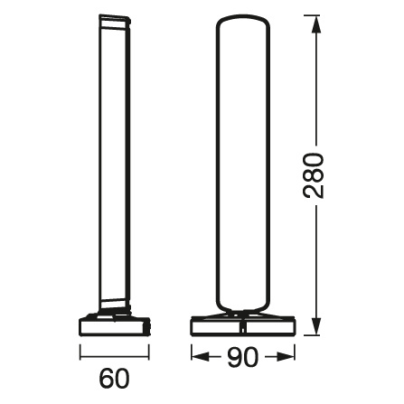 2x Lampa LED Biurkowa Gamingowa RGB + TW 28cm Light Bar Inteligentna Aplikacja SMART+ WiFi Moodlights OSRAM