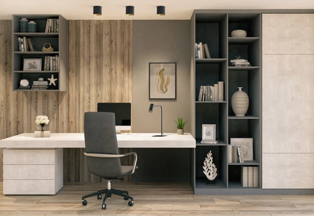 Lampa Stołowa Biurkowa Nocna GU10 Czarna Nowoczesna MONO 7716 Nowodvorski