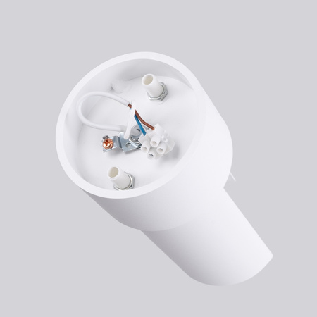 Lampa Ścienna Kinkiet 1x E27 Biała Flash Blue Sapphire SL.1676 Sollux