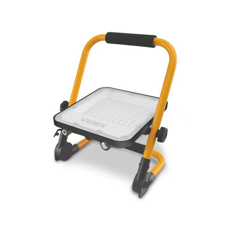 Przenośny Naświetlacz LED 50W 1600lm 5000K Neutralna 90° 2A Czarny VIDEX