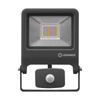 Naświetlacz LED Reflektor Zewnętrzny Lampa 30W 2700lm 4000K IP44 Szary Z Czujnikiem Ruchu i Zmierzchu Endura Ledvance