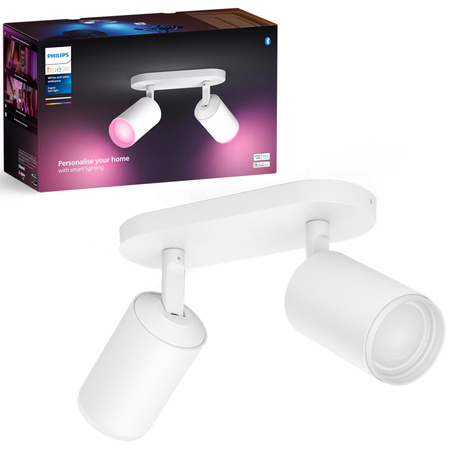 Philips HUE White and Color Ambiance Lampa Fugato 2x4,2W Bluetooth Zigbee 