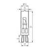 Żarówka halogenowa G9 60W 975lm 2700K Ciepła KANLUX