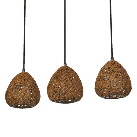 Lampa Sufitowa Wisząca Dekoracyjna E27 Beżowy Decor Ledvance