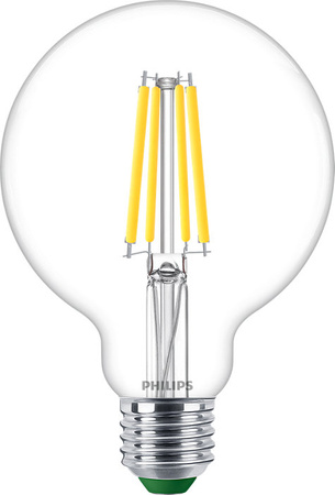 Żarówka LED Globe E27 210lm/W G95 4W = 60W 840lm 4000K Neutralna Filament PHILIPS Ultra Efficient