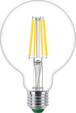 Żarówka LED Globe E27 G95 4W = 60W 840lm 4000K Neutralna Filament PHILIPS Ultra Efficient