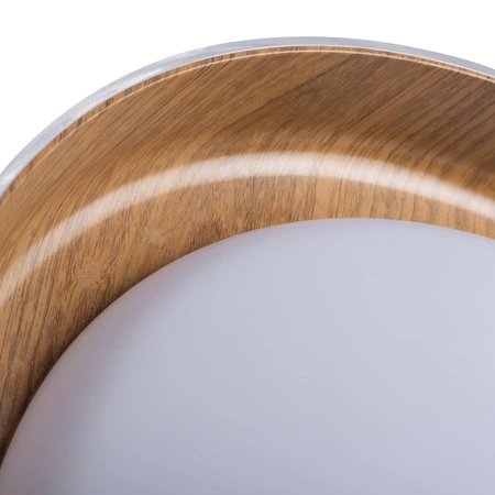 Plafon LED NIFU Lampa sufitowa 17.8W Biało-Brązowy KANLUX