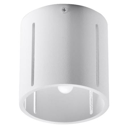 Lampa Sufitowa Oprawa Natynkowa SPOT TUBA G9 Cylindryczna Biała Nowoczesna Inez Sollux
