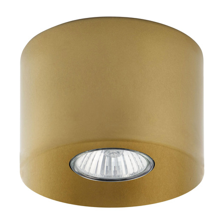 Lampa Sufitowa Oprawa Natynkowa ORION GOLD Spot Halogenowa Złota Okrągła GU10 3199 TK Lighting