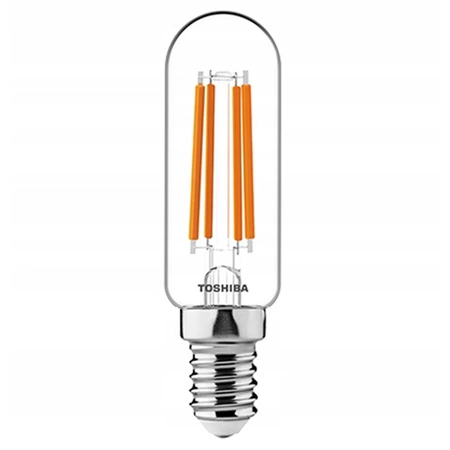 Żarówka LED E14 T25 4,5W = 40W 470lm 2700K Ciepła Filament TOSHIBA