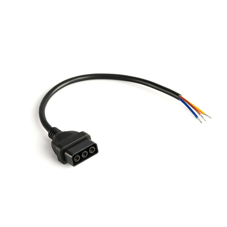 Wtyczka Zasilająca 30cm 230V Czarna VL-BNL02-F01B VIDEX