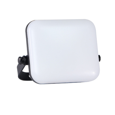 Naświetlacz LED 10W 750lm 4000K Neutralna 120° Czarna IP65 Milky Sanico Goldlux