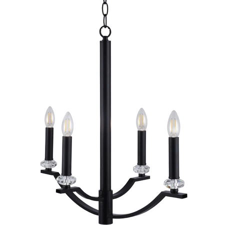 Lampa Wisząca Sufitowa Żyrandol HIMS 4xE14 120cm - GOLDLUX (Polux)