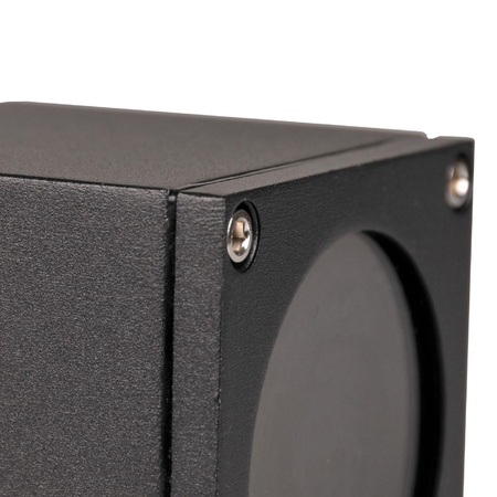 Oprawa Sufitowa Zewnętrzna Punktowa GU10 Czarna IP54 Morris Sanico Goldlux