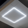 Ramka Oświetleniowa Lampa LED 60x60 32W 3900lm CCT 110° Podtynkowa Biała AVAR KANLUX