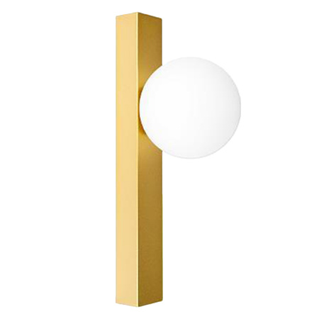 Kinkiet Ścienny Lampa Natynkowa do Czytania G9 Złoty Bali Masterled