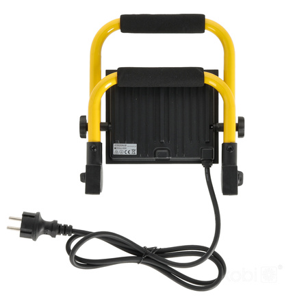 Naświetlacz LED Zewnętrzny Ogrodowy 50W 4250lm 4000K Neutralny 110° IP54 IK06 Czarny Żółty Tigra Kobi