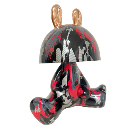 Lampka Dekoracyjna LED 2.5W 59lm 4000K Neutralna Czarna czerwony Złota Ściemnialna Fancy Sanico Goldlux