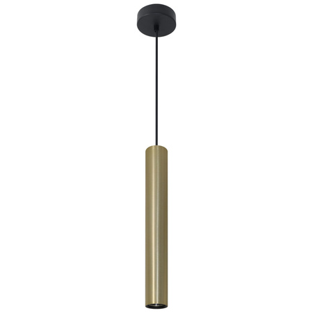 Lampa Sufitowa Wisząca Zwis GU10 Złota LUNGOMARE Sanico Goldlux