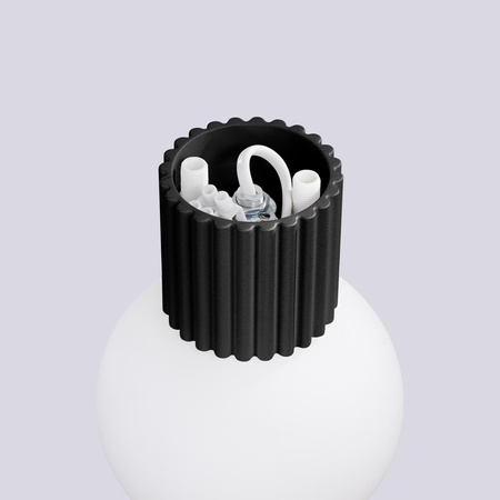 Kinkiet Łazienkowy Lampa Ścienna G9 Okrągła Czarny Nowoczesna Matowa IP44 Halo Sollux