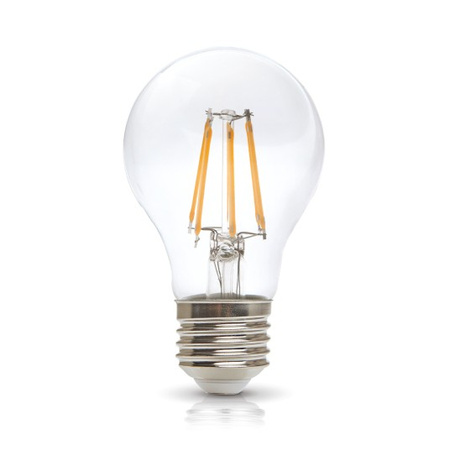 Żarówka LED E27 Kulka 7W 806lm 3000K Ciepła 360° Filament Line Kobi