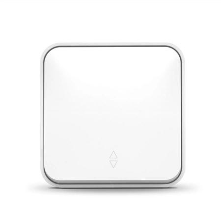 Włącznik Światła 1-Klawiszowy 10A Natynkowy Biały BINERA VIDEX