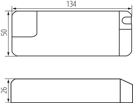 Zasilacz Sterownik LED 29.4W 0.7A Biały TIBERI KANLUX