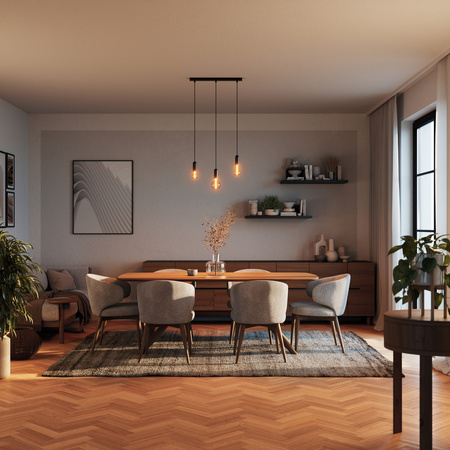 Żarówka LED Dekoracyjna ST64 Kula E27 2.2W = 16W 150lm 2700K Ciepła 320° Filament Vintage 1906 Osram