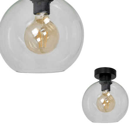 Lampa Sufitowa SOFIA CLEAR 1xE27 Milagro