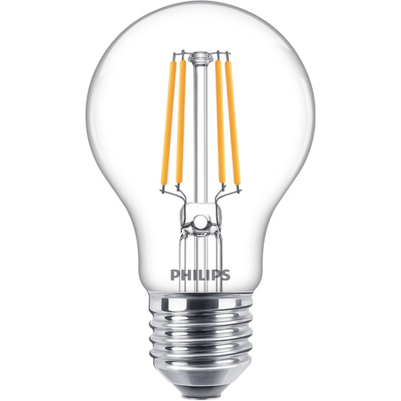 Żarówka LED E27 A60 4.3W = 40W 470lm 2700K Ciepła FILAMENT LED Classic Philips