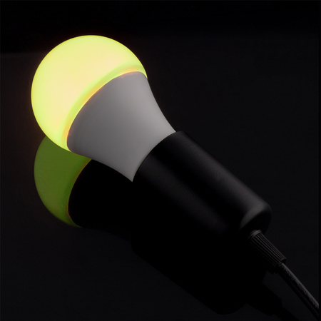 Żarówka LED E27 A60 9W = 60W 806lm 6500K + RGB Wielokolorowa 260° Ściemnialna Pilot LUMILED