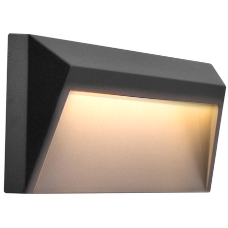 Lampa SCHODOWA OGRODOWA LED HOLDEN 1,6W Neutralna szara GOLDLUX (Polux)