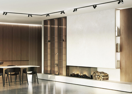 Lampa Sufitowa Oprawa Natynkowa Reflektor Punktowa 6x GU10 Czarna Nowoczesna MONO 7844 Nowodvorski