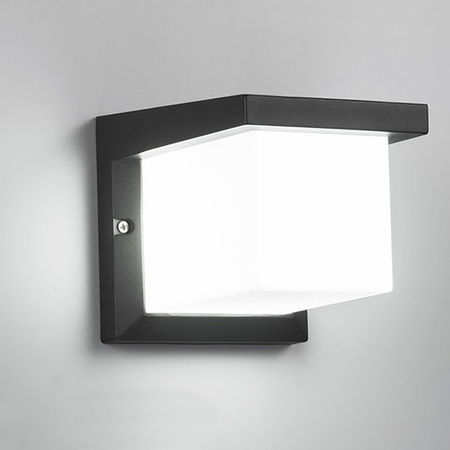 Lampa Ogrodowa Kinkiet Elewacyjny E27 TAURUS CZARNA IP54