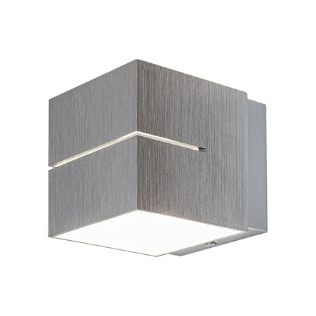 Kinkiet Ścienny Lampa G9 Srebrny Minimalistyczny Kaunas 7019 Rabalux